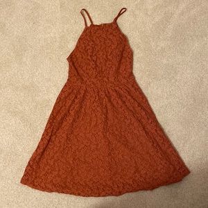 Pinkish Brown Stella Tweed dress